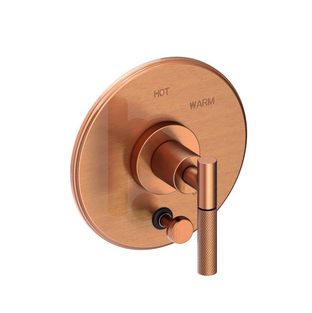 Muncy Balanced Pressure Tub & Shower Diverter Plate with Handle
