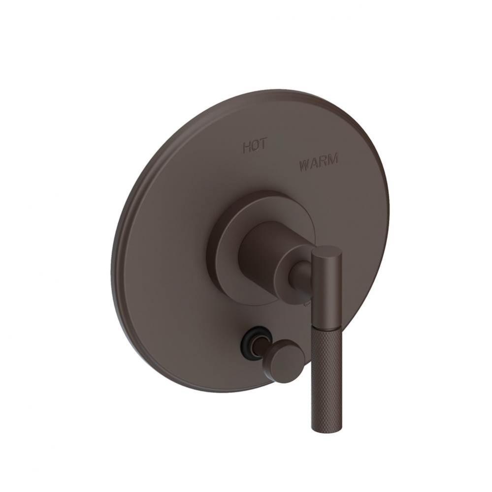 Muncy Balanced Pressure Tub & Shower Diverter Plate with Handle