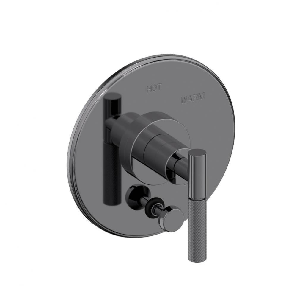 Muncy Balanced Pressure Tub & Shower Diverter Plate with Handle