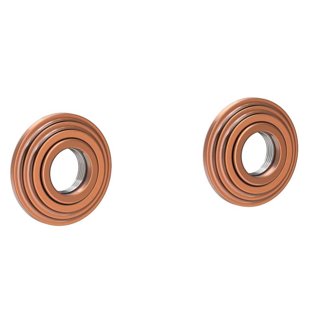 Grab Bar Decorative Rings & Mounting Kit