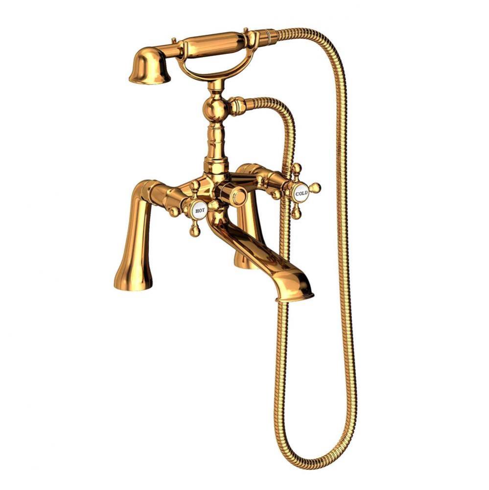 Chesterfield  Exposed Tub & Hand Shower Set - Deck Mount