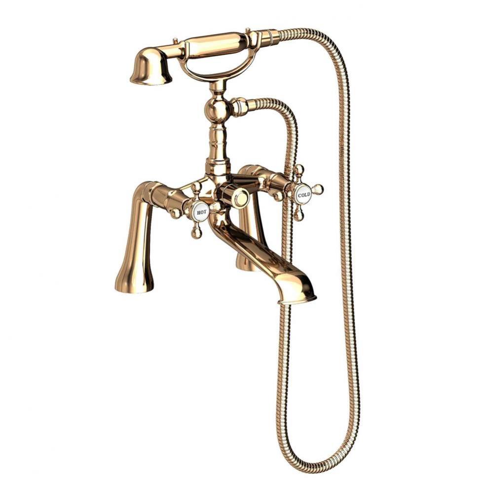 Chesterfield  Exposed Tub & Hand Shower Set - Deck Mount