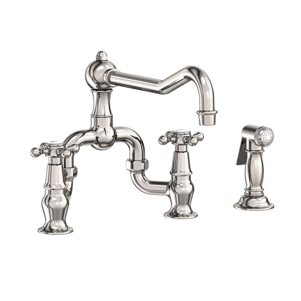 Kitchen Bridge Faucet with Side Spray