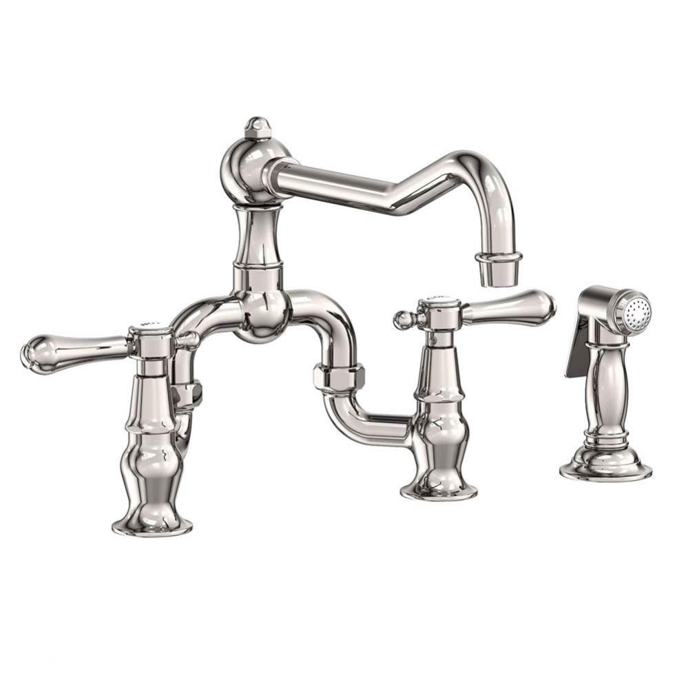 Kitchen Bridge Faucet with Side Spray