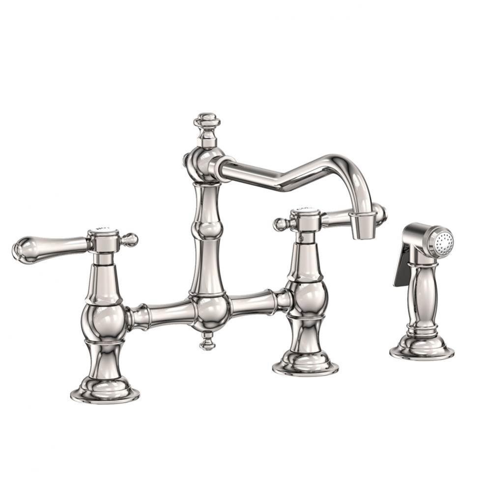 Kitchen Bridge Faucet with Side Spray