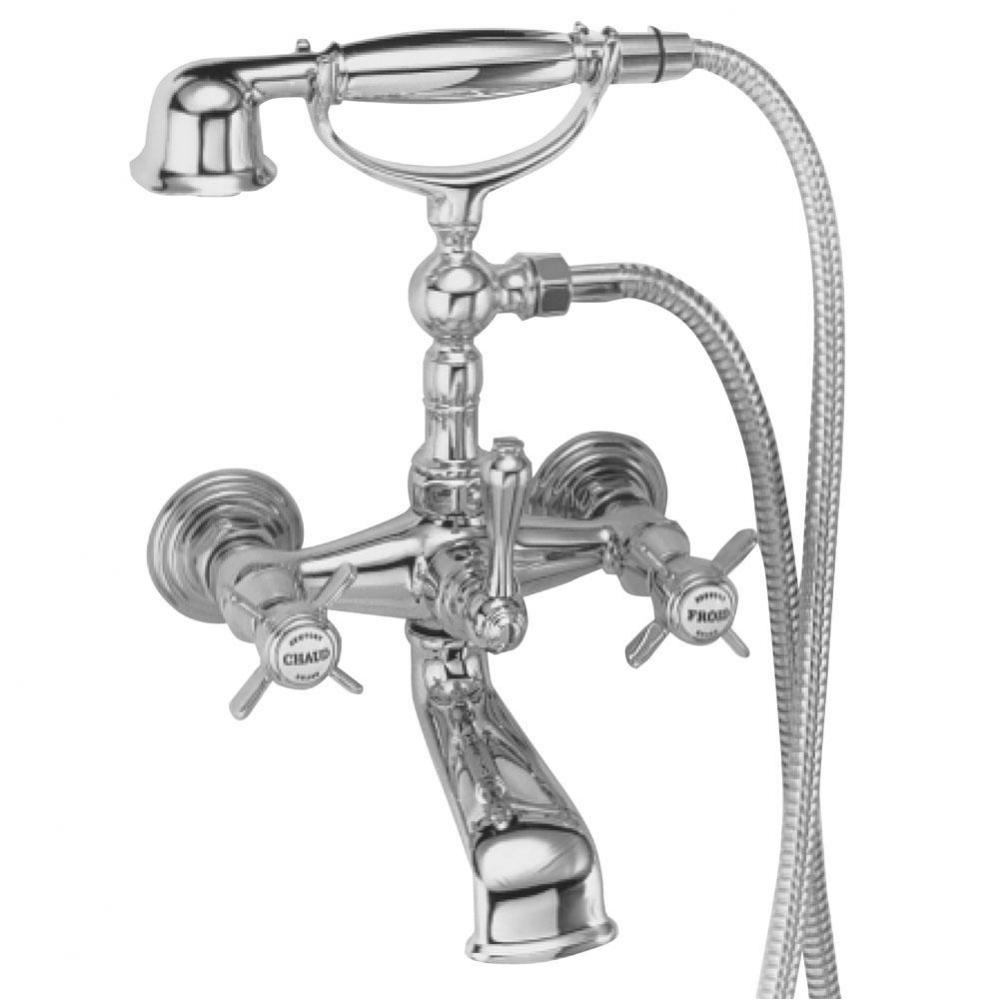 Exposed Tub And Hand Shower Set - Wall Mount