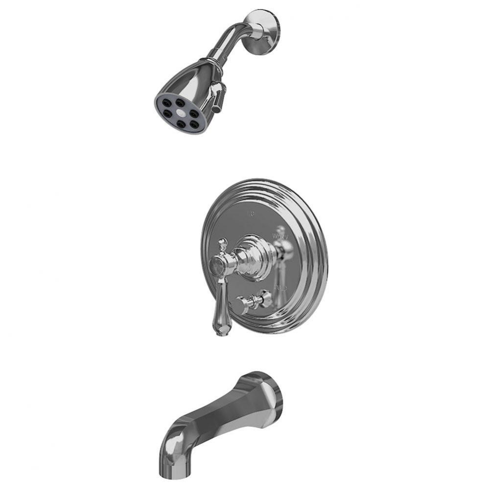 Balanced Pressure Tub And Shower Trim Set