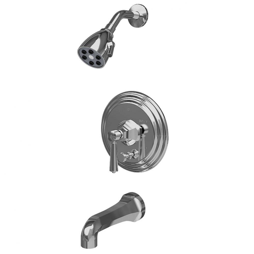 Balanced Pressure Tub And Shower Trim Set