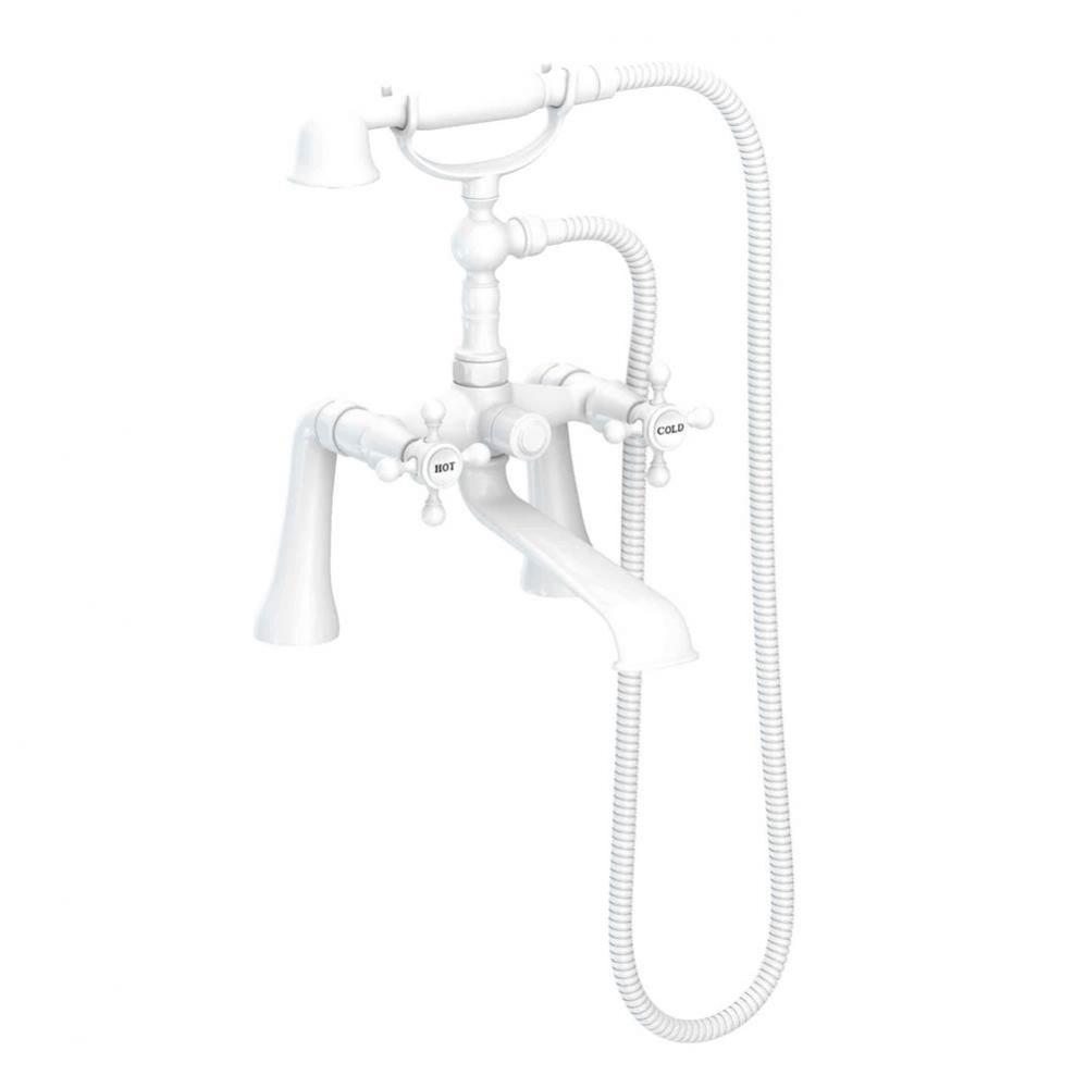 Chesterfield  Exposed Tub & Hand Shower Set - Deck Mount