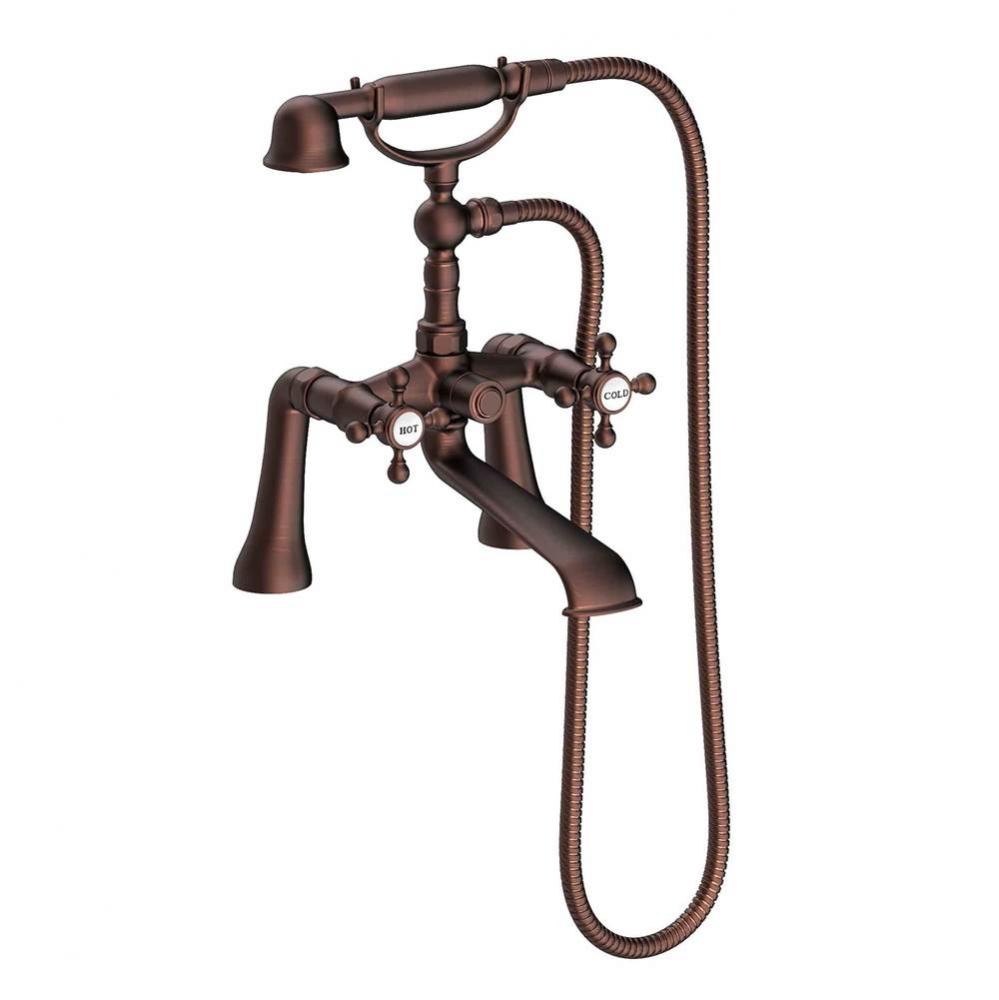 Chesterfield  Exposed Tub & Hand Shower Set - Deck Mount