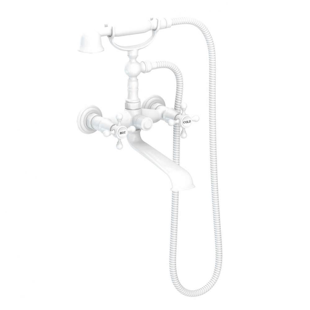 Chesterfield  Exposed Tub & Hand Shower Set - Wall Mount
