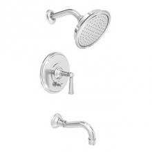 Newport Brass 3-2472BP/26 - Balanced Pressure Tub And Shower Trim Set