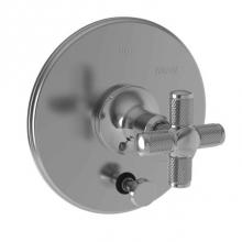 Newport Brass 5-3262BP/54 - Clemens Balanced Pressure Tub & Shower Diverter Plate with Handle