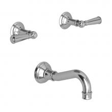 Newport Brass 3-2475/26 - Jacobean Wall Mount Tub Faucet