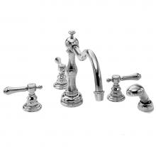 Newport Brass 3-1037/30 - Chesterfield  Roman Tub Faucet with Hand Shower