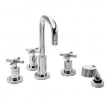 Newport Brass 3-1407/65 - Roman Tub Faucet with Hand Shower