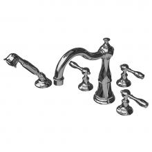 Newport Brass 3-1777/65 - Roman Tub Faucet With Hand Shower