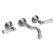 Newport Brass 3-2471/26 - Jacobean Wall Mount Lavatory Faucet