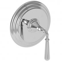 Newport Brass 4-1744BP/26 - Bevelle Balanced Pressure Shower Trim Plate with Handle. Less showerhead, arm and flange.