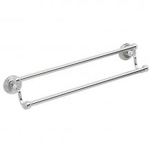 Ginger 1122-24/PB - 24'' Double Towel Bar