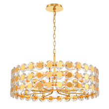 Eurofase 44286-025 - Perrene 8 Light Pendant in Gold