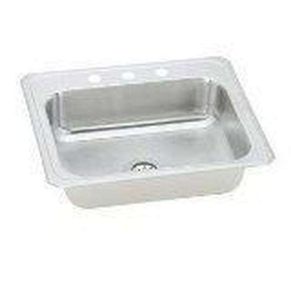 20 Gauge 31'' X 22'' X 6.875'' Single Bowl Sink