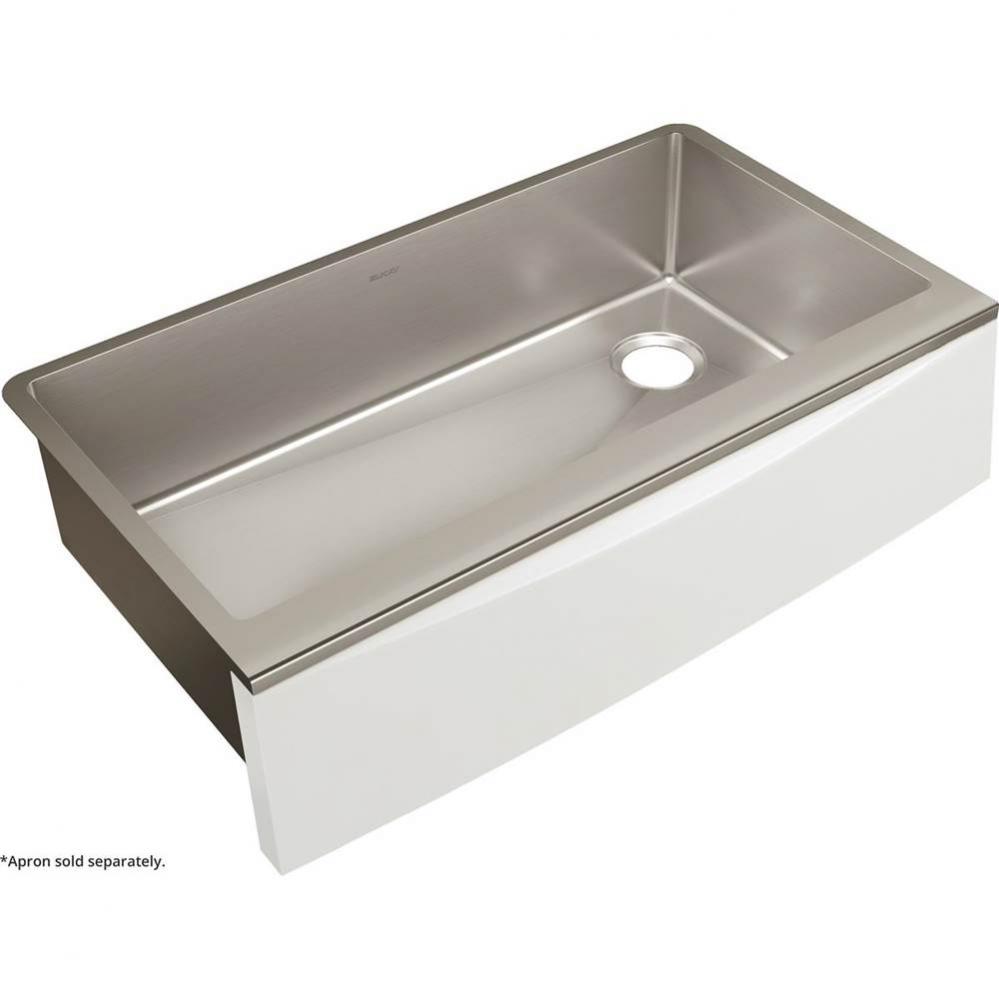Crosstown 16 Gauge Stainless Steel 35-7/8'' x 20-5/16'' x 9'' Single