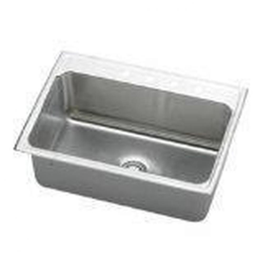 18 Gauge 31'' X 22'' X 11.625'' Single Bowl Kitchen Sink