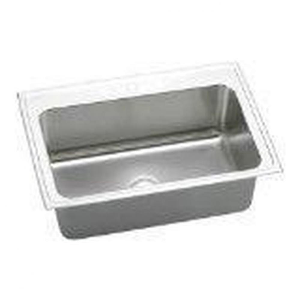 18 Gauge 33'' X 22'' X 10.1'' Single Bowl Kitchen Sink