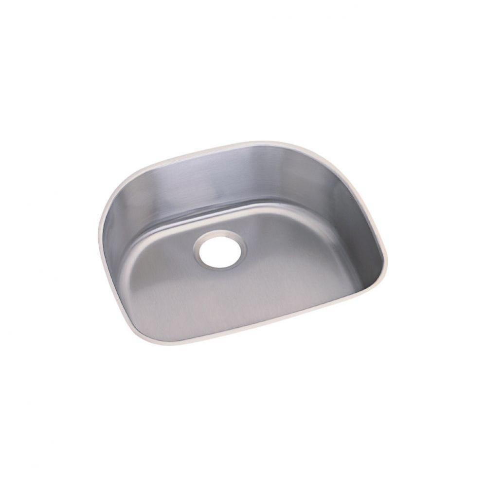 Dayton Stainless Steel 23-1/2'' x 21-3/16'' x 8'', Single Bowl Under