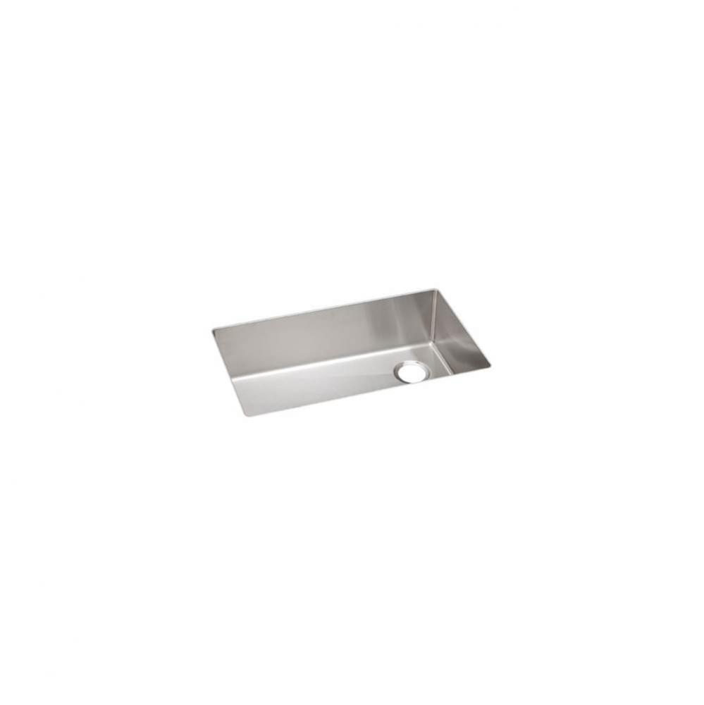 18 Gauge Stainless Steel 31.5'' x 18.5'' x 9'' Single Bowl Undermoun
