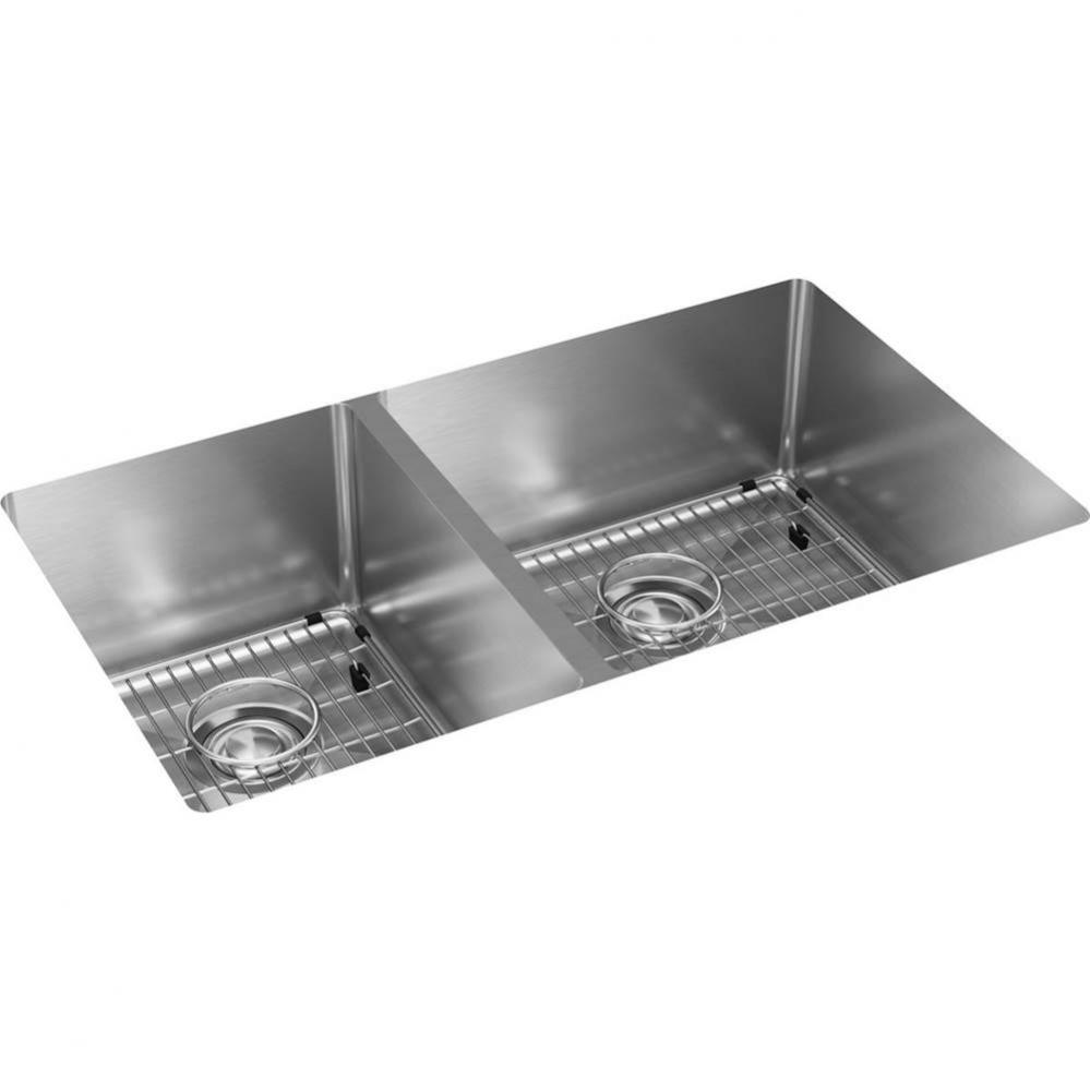 Crosstown 18 Gauge Stainless Steel 31-1/2'' x 18-1/2'' x 9'', 40/60