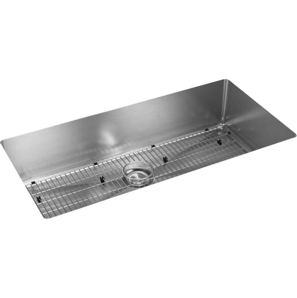 Crosstown 18 Gauge Stainless Steel 36-1/2'' x 18-1/2'' x 9'', Single