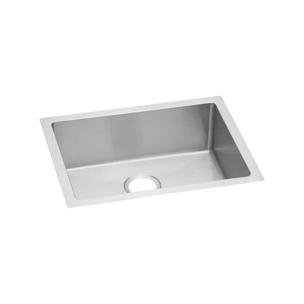 16 Gauge Stainless Steel 23.5'' x 18.25'' x 8'' Single Bowl Undermou