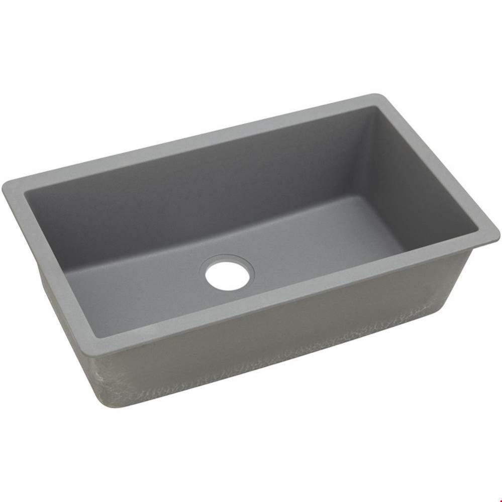 Quartz Classic 33'' x 18-7/16'' x 9-7/16'', Single Bowl Undermount S