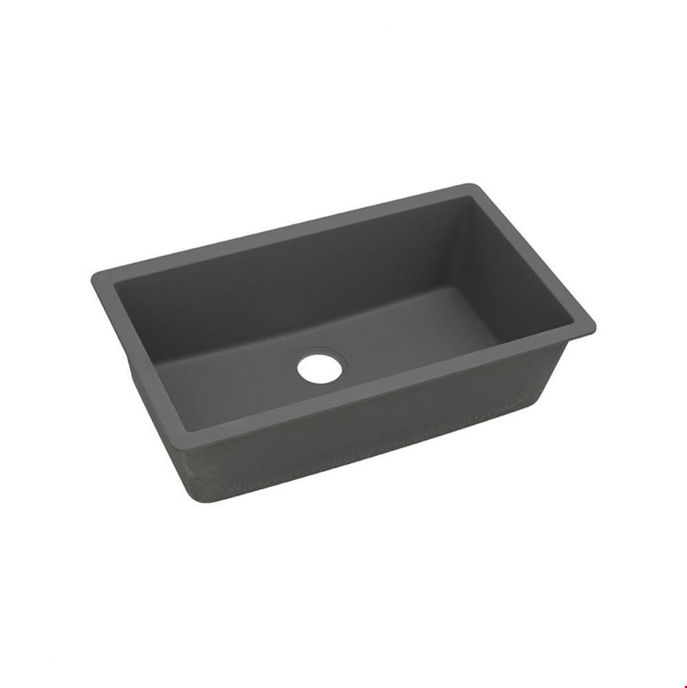 Quartz Classic 33'' x 18-7/16'' x 9-7/16'', Single Bowl Undermount S