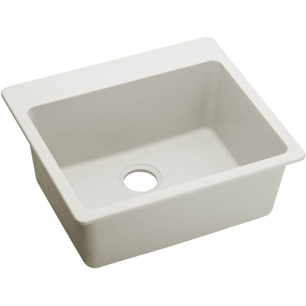 Elkay Quartz Luxe 25'' x 22'' x 9-1/2'', Single Bowl Drop-in Sink, R