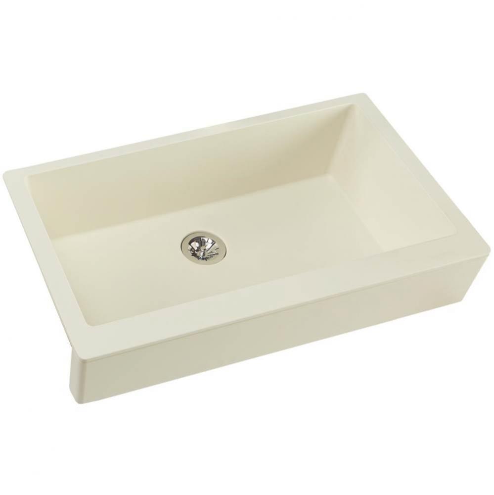 Elkay Quartz Luxe 35-7/8'' x 20-15/16'' x 9'' Single Bowl Farmhouse