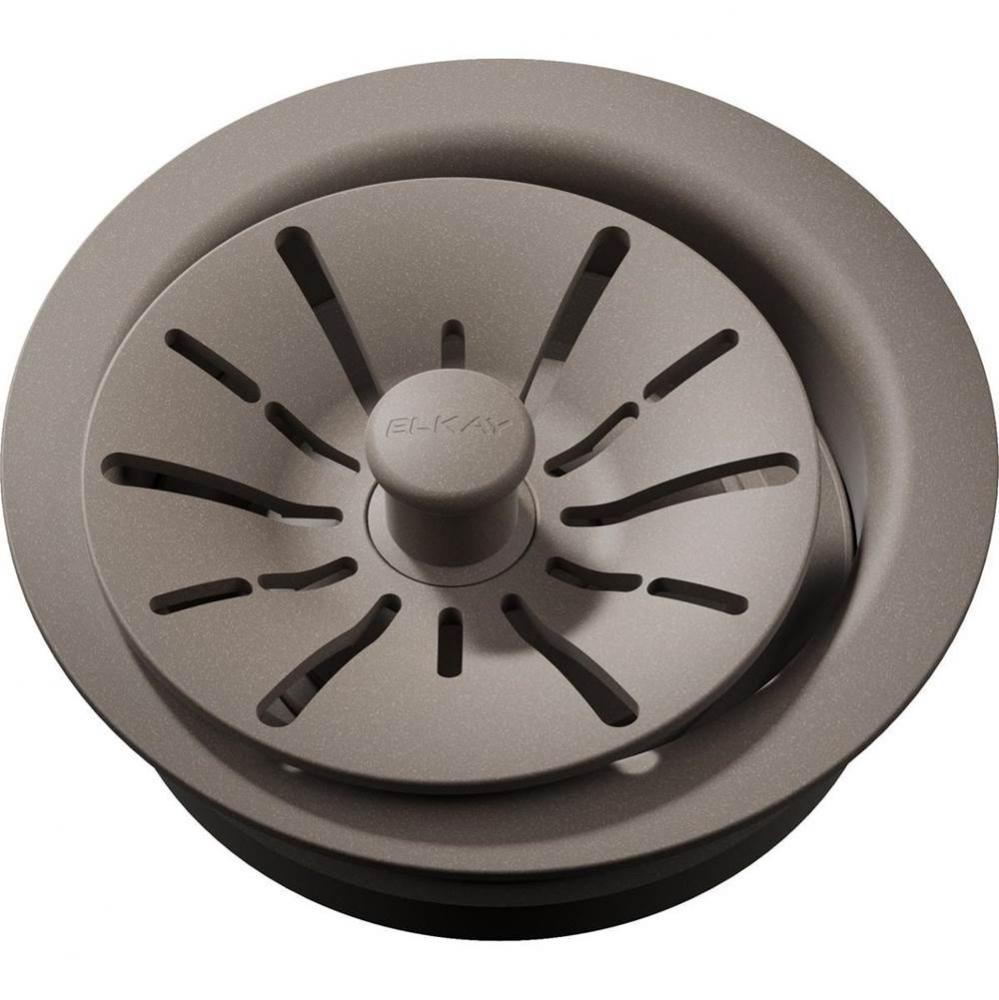 Quartz Perfect Drain 3-1/2'' Polymer Disposer Flange with Removable Basket Strainer and