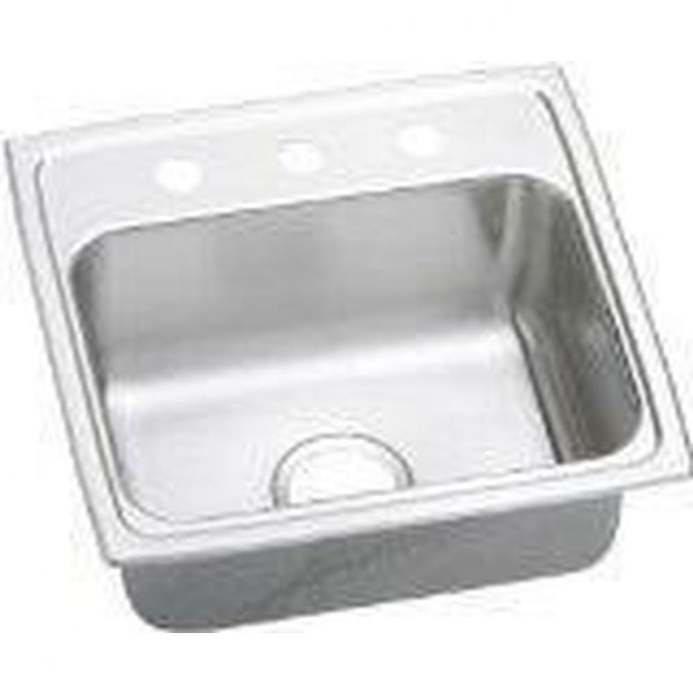 18 Gauge 19'' X 18'' X 6.5'' Single Bowl Kitchen Sink