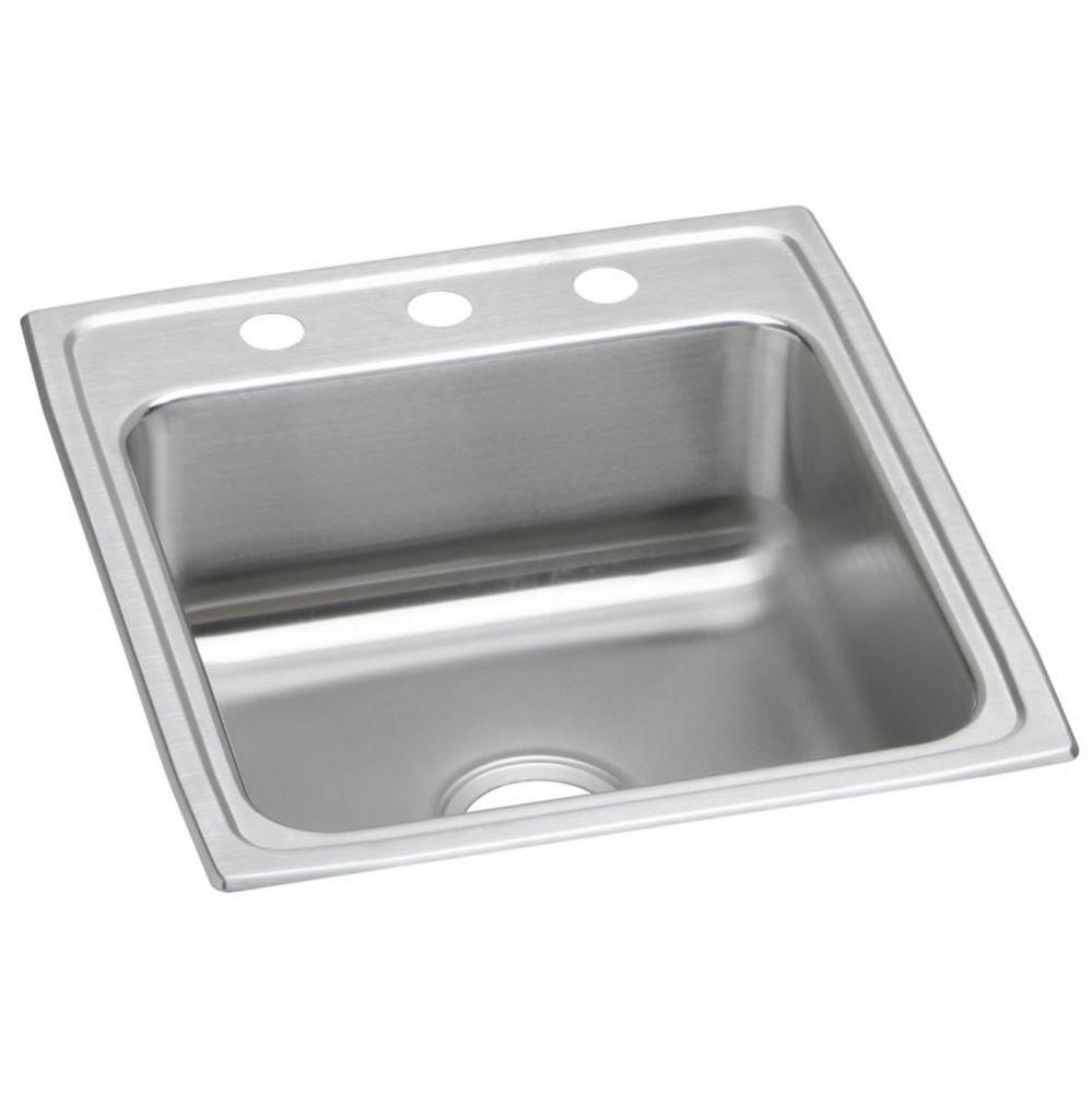 Lustertone Classic Stainless Steel 19-1/2'' x 22'' x 4-1/2'', Single