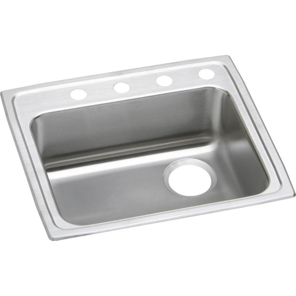 Elkay Lustertone Stainless Steel 25'' x 21-1/4'' x 5-1/2'', Single B