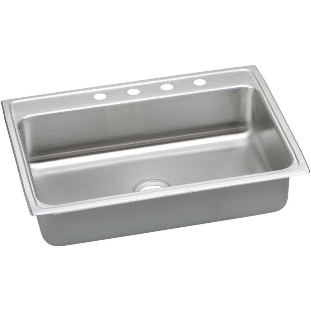 Lustertone Classic Stainless Steel 31'' x 22'' x 6-1/2'', MR2-Hole S