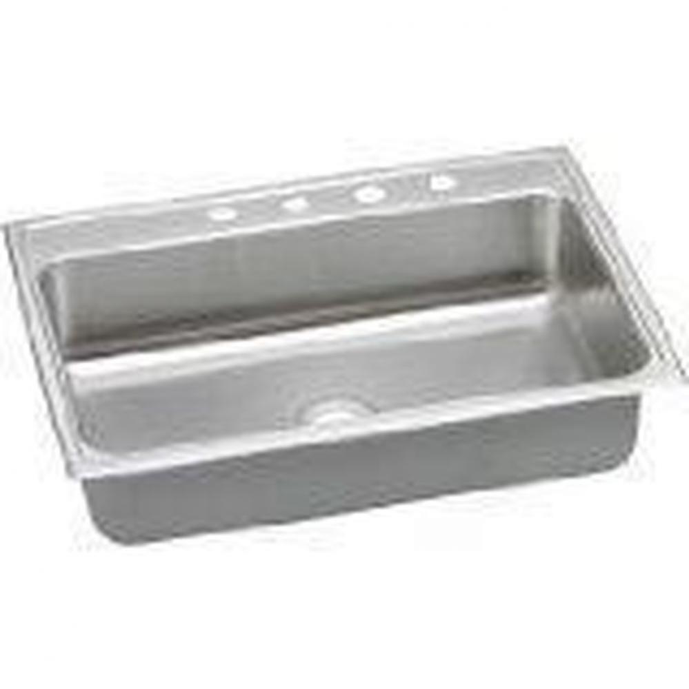 18 Gauge 31'' X 22'' X 6.5'' Single Bowl Kitchen Sink