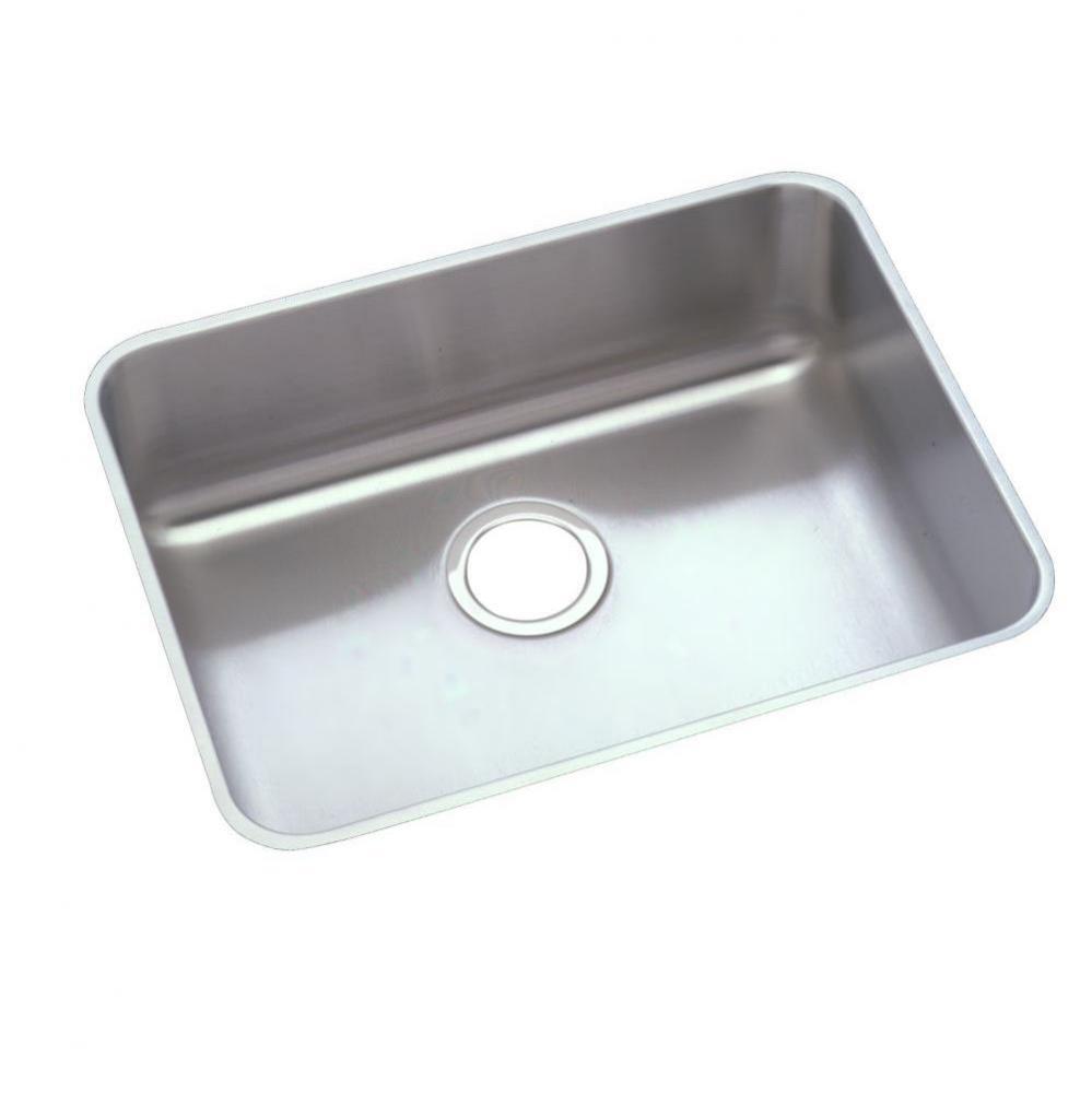 Pursuit Stainless Steel 23-1/2'' x 18-1/4'' x 10'', Single Bowl Unde