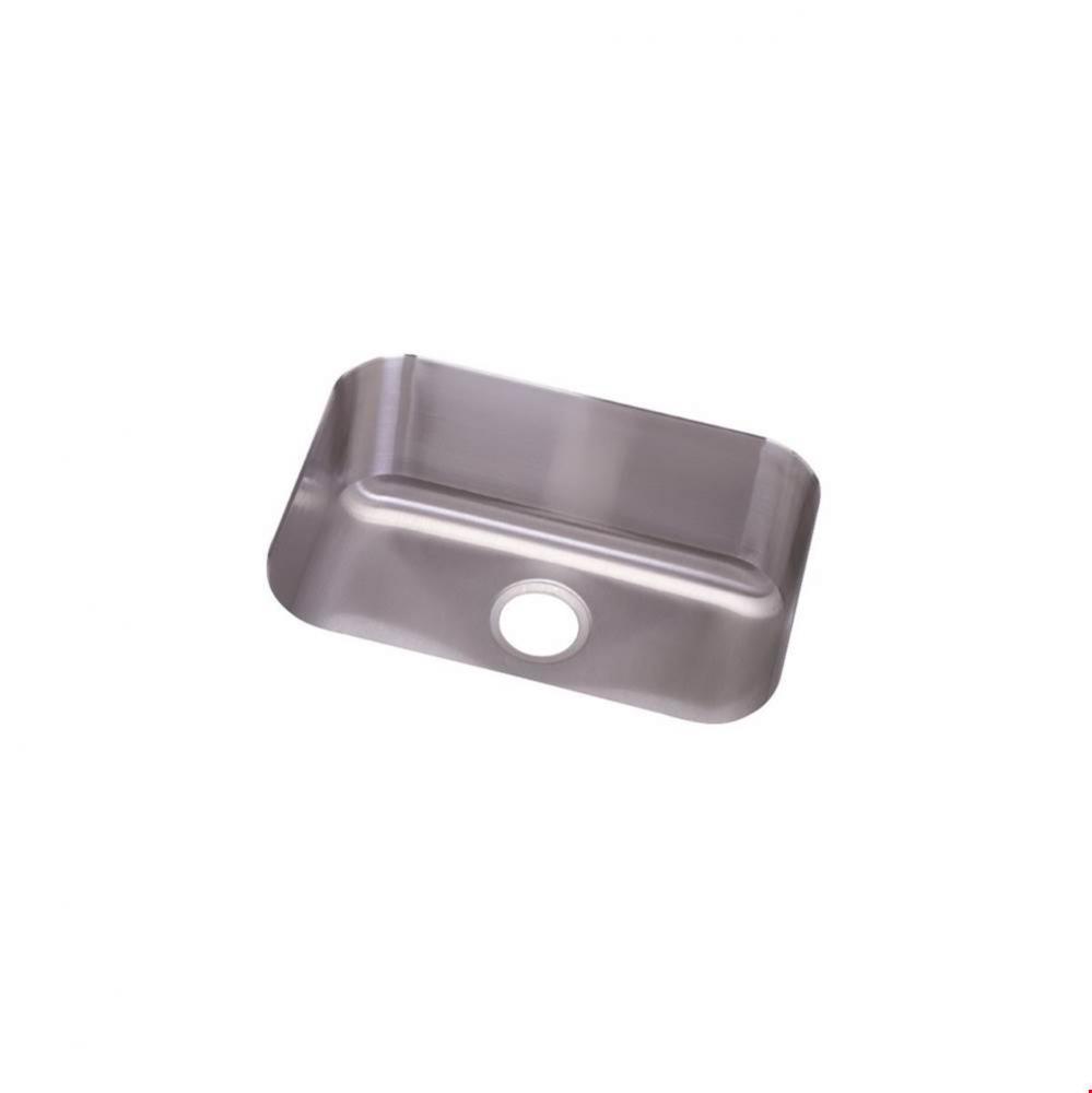 Dayton Stainless Steel 23-1/2'' x 18-1/4'' x 8'', Single Bowl Underm