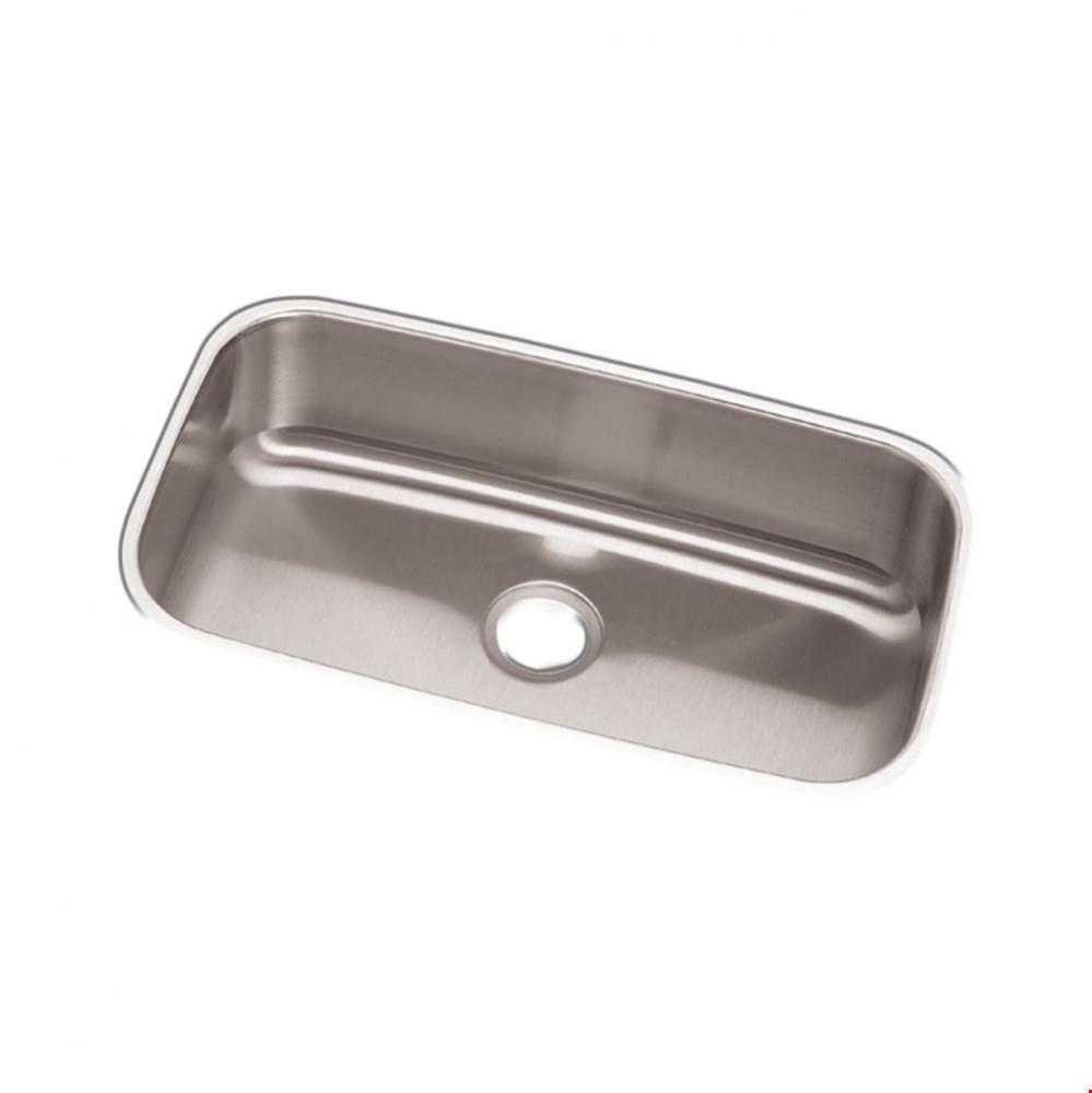 Dayton Stainless Steel 30-1/2'' x 18-1/4'' x 8'', Single Bowl Underm