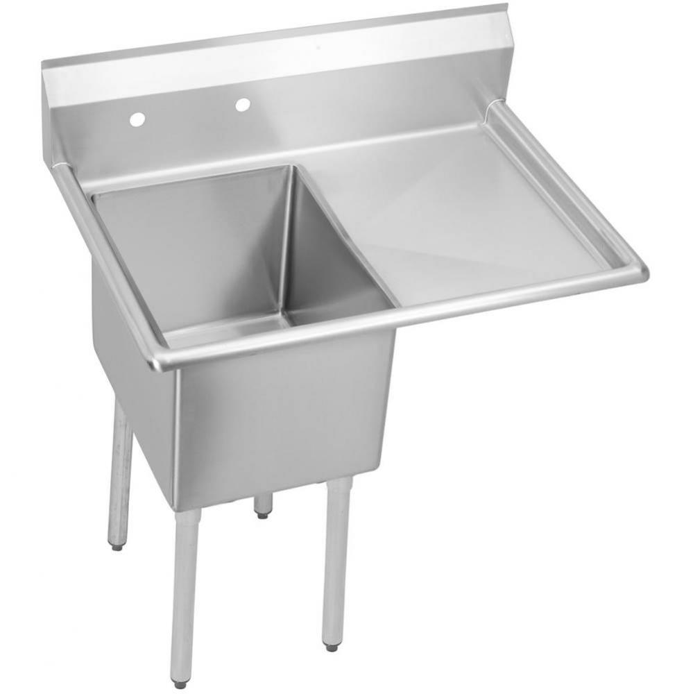 Dependabilt Stainless Steel 50-1/2'' x 29-13/16'' x 44-3/4'' 16 Gaug