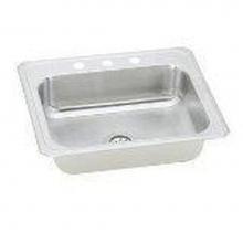 Elkay CR3122X - 20 Gauge 31'' X 22'' X 6.875'' Single Bowl Sink