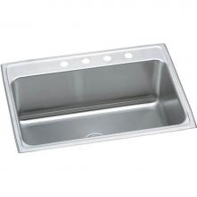 Elkay DLR3122100 - Lustertone Classic Stainless Steel 31'' x 22'' x 10-1/8'', Single Bo